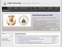 Tablet Screenshot of amiuniversity.org